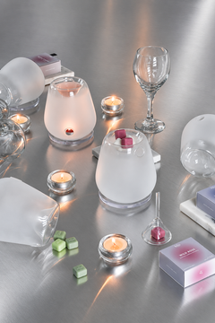 Frosted Glass Wax Warmer