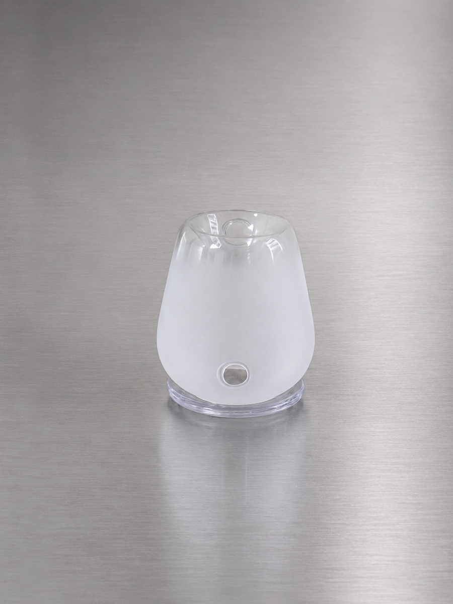 Frosted Glass Wax Warmer